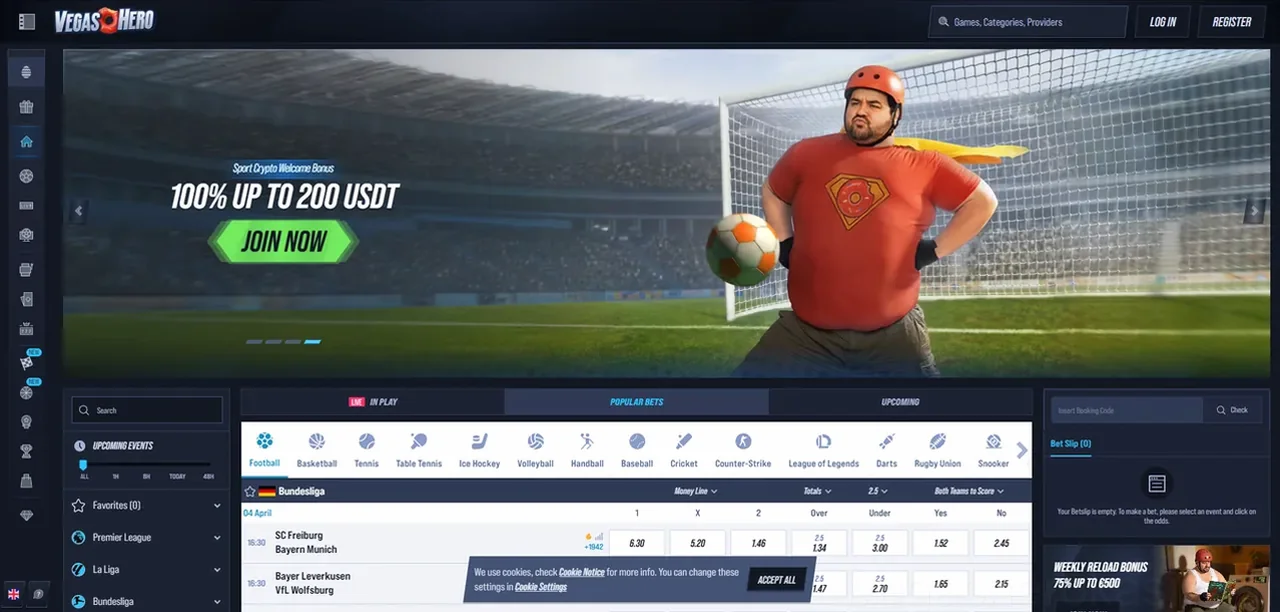 Vegashero Casino Casino